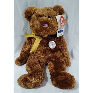 TY Beanie Buddy Champion 2002 FIFA World Cup Japan Korea Lg Plush Mint With Tags